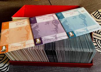 Wolfgang Amadeus Mozart ‎– Complete Works 170 płyt cd. Cena za całość