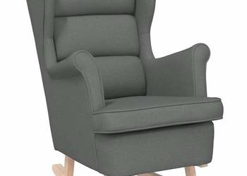 vidaXL Fotel bujany, ciemnoszary, 74x90x102 cm(SKU:4016920),