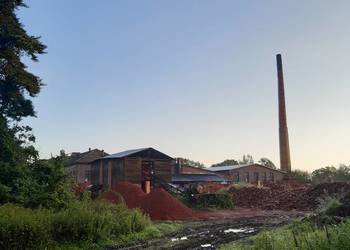 zabytkowa funkcjonująca cegielnia , zabytki, renowacja, cegła