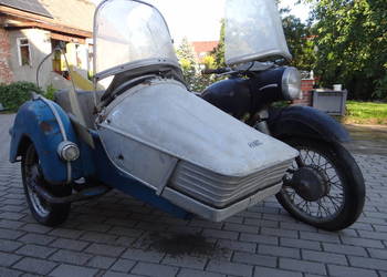 MZ ES 250/1 1964r Jaskółka z wózkiem bocznym