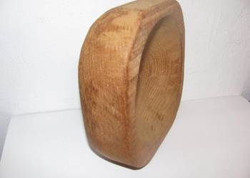 moździerz z twardego drewna hand made misa do ucierania ziół