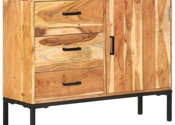 vidaXL Komoda, 88x30x73 cm, lite drewno akacjowe(SKU:329247)