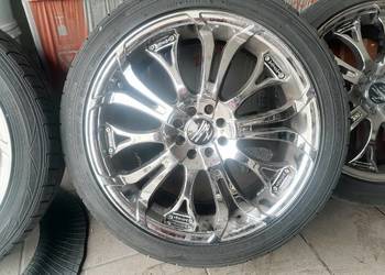 Koła CHROM 4x100 18"  VIA felgi aluminiowe Barracuda Tzunamee  Audi