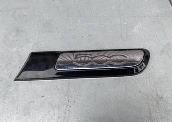 Fiat 500 listwa na błotnik błotnika lewa tył 735431949