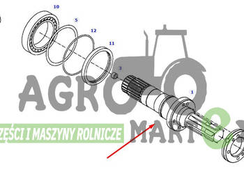 S926004490010 WAŁEK WOM AGCO