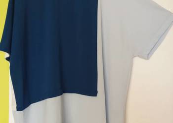 XXL Trójkolorowa elegancka tunika/ bluzka na okazje szczególne Vince Camuto