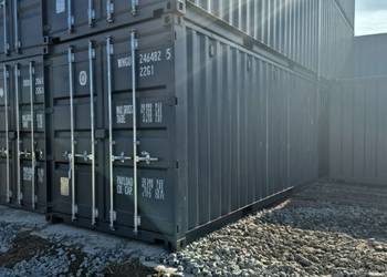 Kontener magazynowy, kontener morski - 20dv po jednej trasie