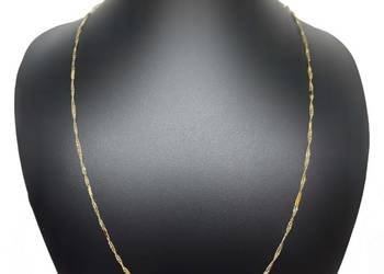 Złoty Łańcuszek Próby 585 2,73g 52,5cm Ocechowany