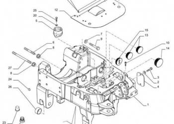New Holland T6010 Wspornik 84380304