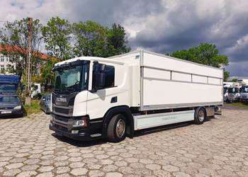 SCANIA P280 4x2 CHŁODNIA IZOTERMA PODNOSZONY KONTENE0 WINDA SPROWADZONAR