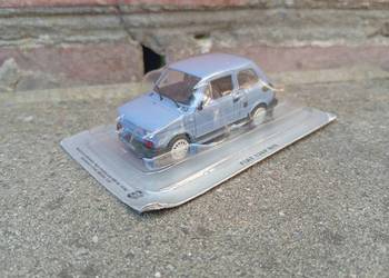 FIAT 126P BIS model kolekcja 1:43 kultowe auta deagostini złota Maluch nowy
