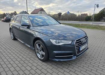 Audi A6 C7 lift, S-Line, 2.0 TDI, brązowe środki!