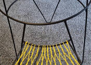 Stojak na miskę z okresu PRL po renowacji vitage