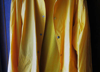 Kurtka letnia, wiatrówka, cienka, żółta, unisex, duży rozmiar