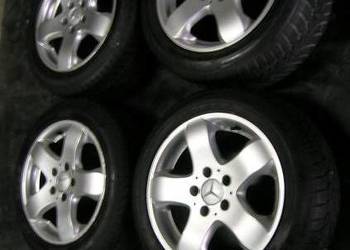 !!! KOŁA ZIMOWE MERCEDES 15 C E klasa zima zimówki ALUFELGI OKAZJA !!!