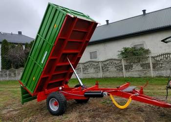 Przyczepa wywrotka jednoosiowa