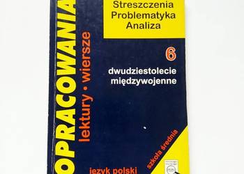 D. Stopka - Opracowania lektur Dwudziestolecie międzywojenne