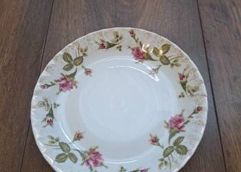 Talerzyk deserowy, porcelana Chodzież