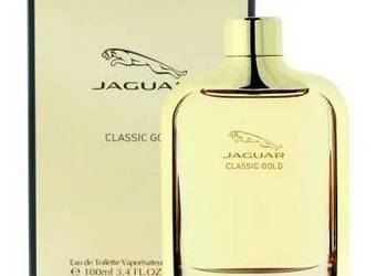 NOWE Perfumy Jaguar Classic GOLD, woda toaletowa, EDT, 100 ml, premium