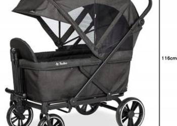 Pinolino wózek transportowy plażowy składany do transportu dzieci i nie tyl