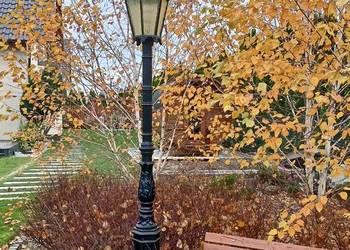 lampa żeliwna oświetlenie żeliwna ogród H-360cm parkowa miejska