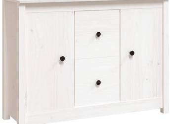 vidaXL Komoda, biała, 100x35x74 cm(SKU:814565)