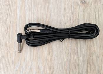 Kabel jack-jack 6,3 mm 3 m prosty-kątowy — pojedynczo lub komplet 16 szt.