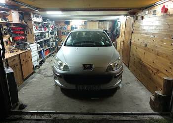 Peugeot 407 2.0 HDi el fotele, połskóra,  8 lat jeden właściciel