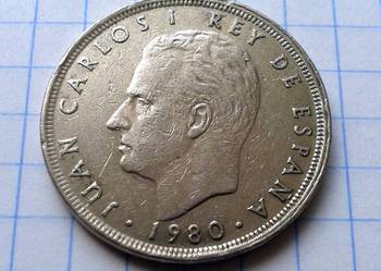 25 PESETAS / 25 PESET / 1980-1981 ROK ( ESPANA 82 )