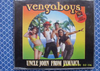 $ Dance plyta CD ;VENGABOYS--UNCLIDE JOHN FROM JAM.