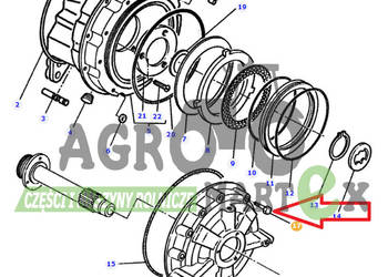 339679X1 ŚRUBA M10x60 AGCO