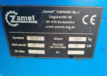 Ścinacz zielonek Zamet T 635/1