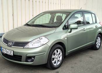Nissan Tiida 1.6 z LPG Automat Klimatronik Tempomat Po Serwisie Pewne Auto