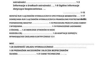 New Holland L565 LX565 LX665 instrukcja naprawy PL