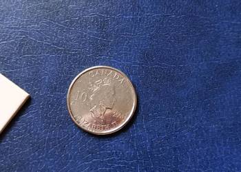 Stare monety 10 cent 2001 Kanada