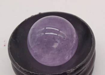 Kolekcja naturalny ametyst fiolet kulka a#82 kula 14mm