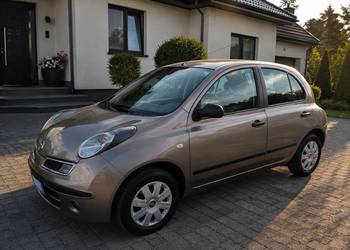 NISSAN MICRA 1.2, GAZ, 5 - drzwi, klima, parkotronik, elektryka, 2008r