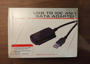 Adapter USB 2.0 do IDE/SATA/2.5'/3.5' Gembird