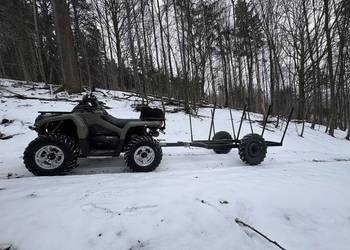 Przyczepka do quada / traktorka solidna ! Z hamulcem