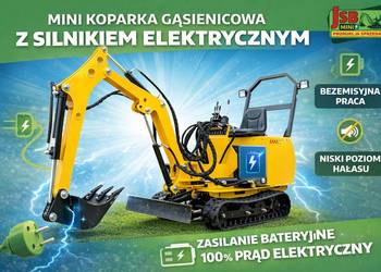 NOWA mini koparka gąsienicowa MS-TE113 elektryczna | CE | 2026