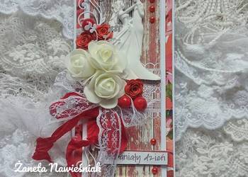 Kartka ślubna, folk, góralska, ślub, pamiątka