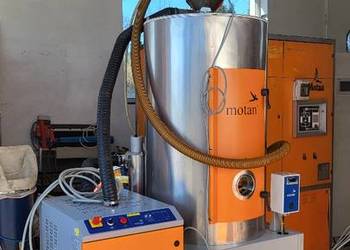 Suszarnia, suszarka suchego powietrza Motan Luxor LS80 z zaciągiem tworzywa
