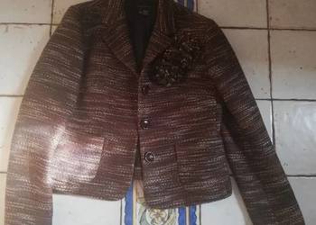 Zara woman brązowy żakiet.