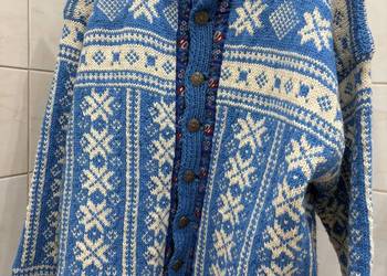 Wełniany Sweter własnoręcznie  wykonany