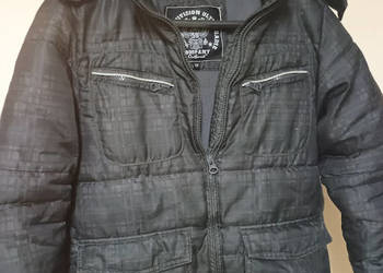 Chłopięca kurtka z kapocą na zimę , rozmiar 128