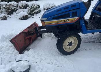 ISEKI Z PŁUGIEM DO ŚNIEGU I KOSIARKOM BIJAKOWĄJANMAR, KUBOTA, HOLDER, SOLIS
