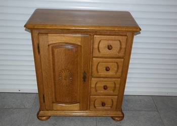 komoda z drewna dębowego - jak nowa