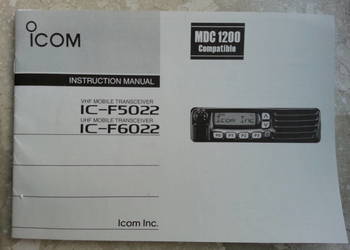 Radiotelefon ICOM  model IC-F6022