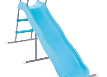 Zjeżdżalnia dla dzieci ogrodowa ślizg 183 cm stal tworzywo INTEX 44106