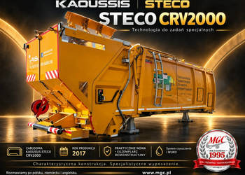 śmieciarki inny KAOUSSIS CRV2000 Steco KAOUSSIS CRV2000 Steco